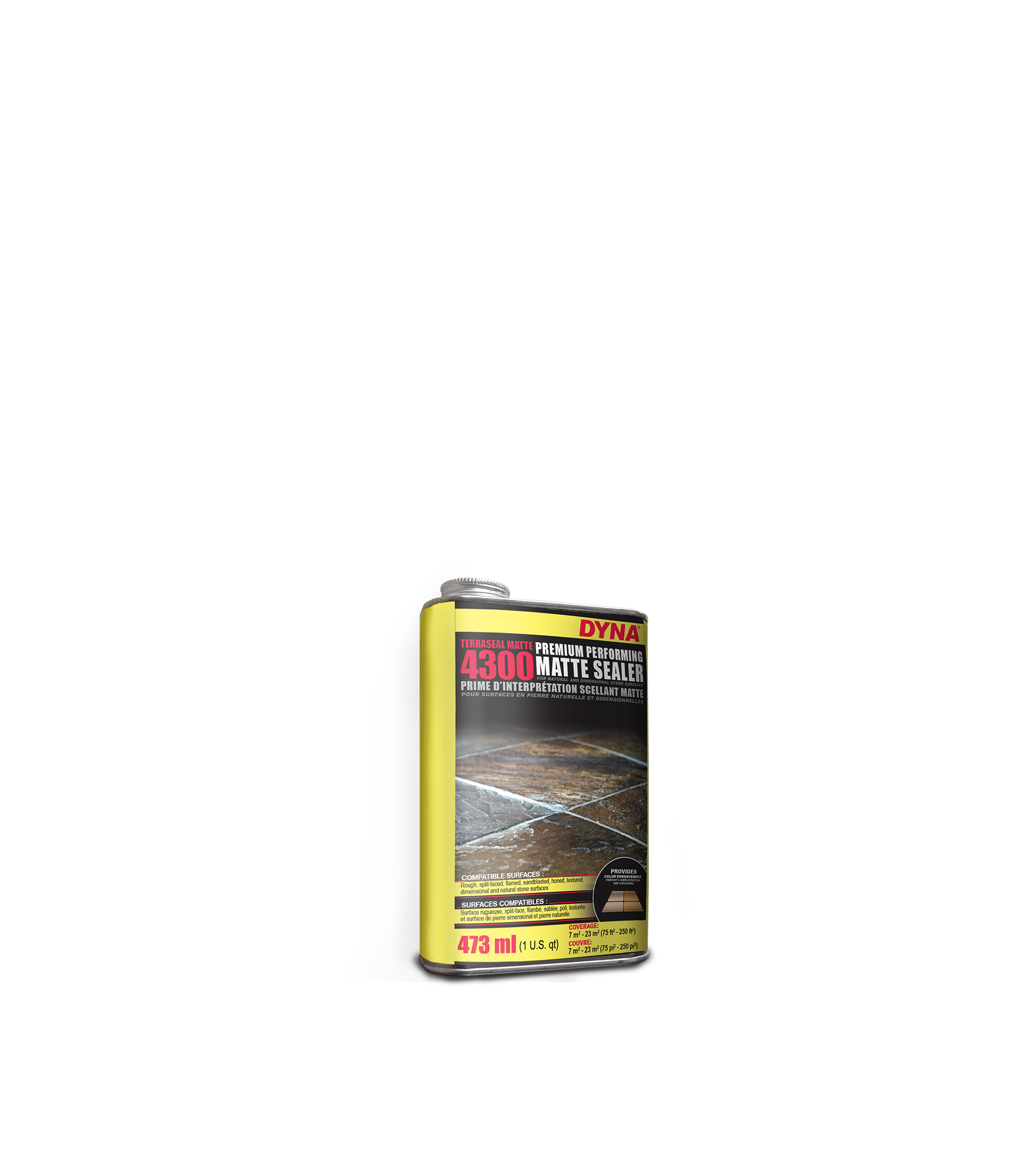 DYNA® TERRASEAL GLOSS 4320 Sealer Matte Finish for Natural Stone — Dyna