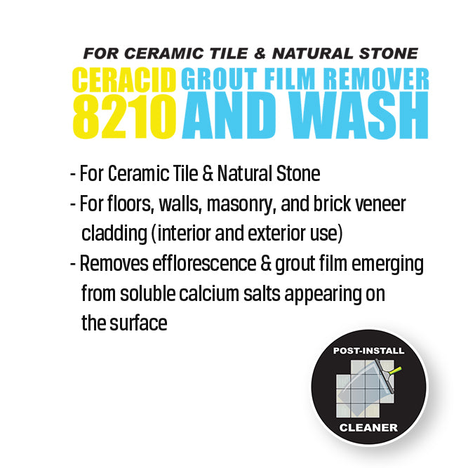 Ceracid I Grout Film & Limescale Remover and Wash