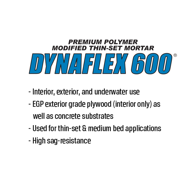 Dynaflex I Polymer-Modified Thin-Set Mortar