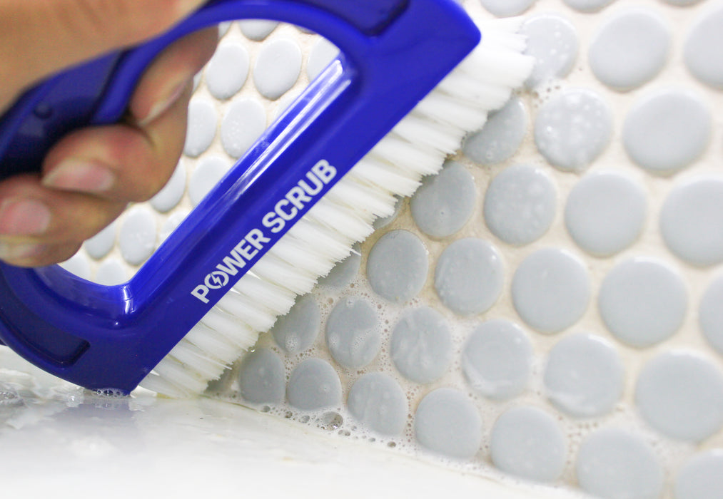 Power Scrub I 3-Piece Grout Cleaner Brush