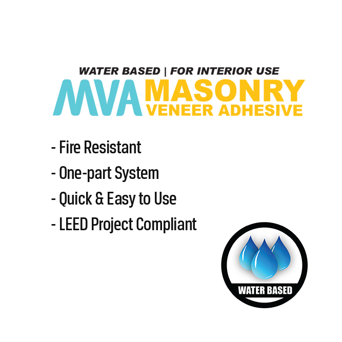 MVA I Masonry Veneer Adhesive For Stone & Veneer